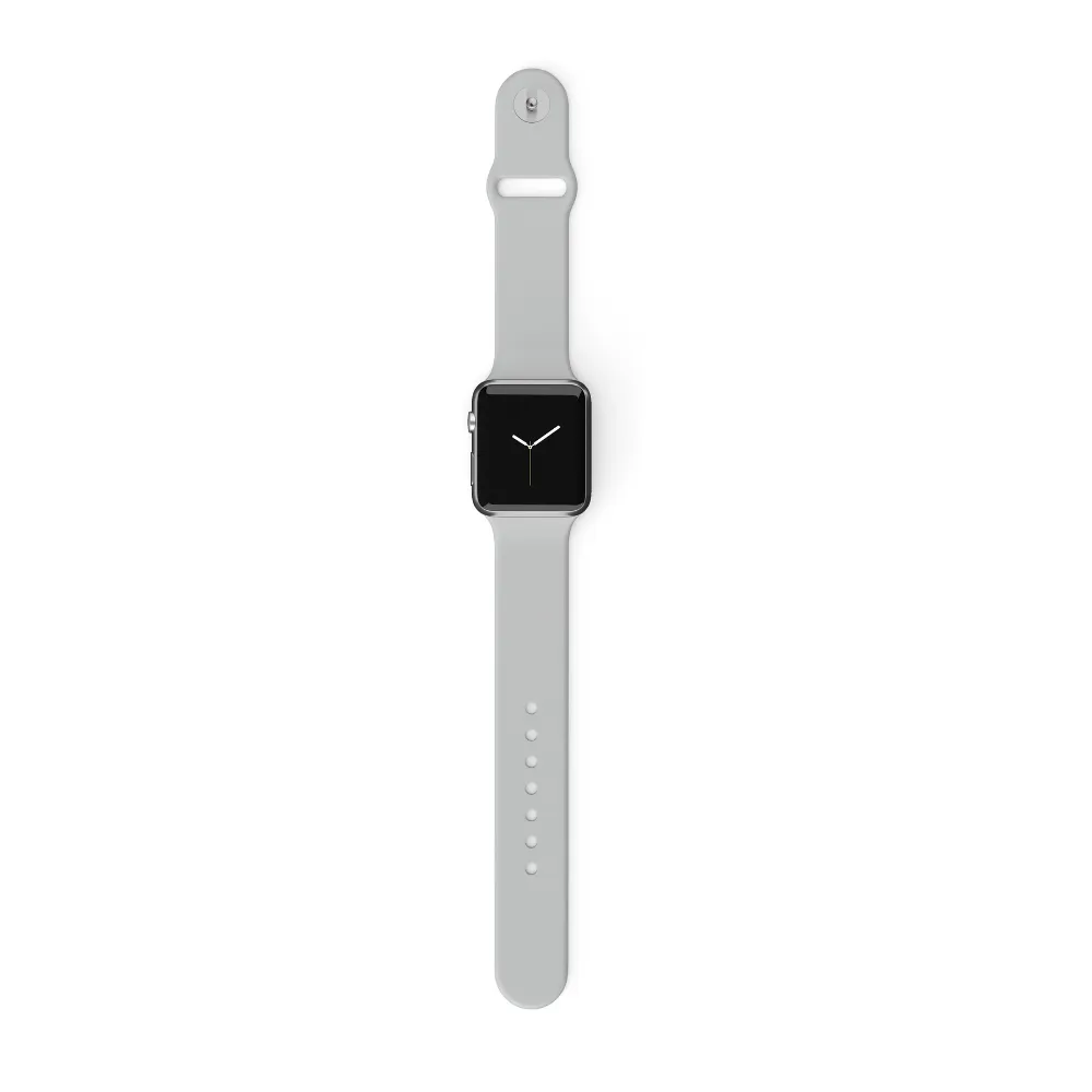 NAKD Apple Watch Strap - Ice Grey Rugged Option Outdoor Utility Gear