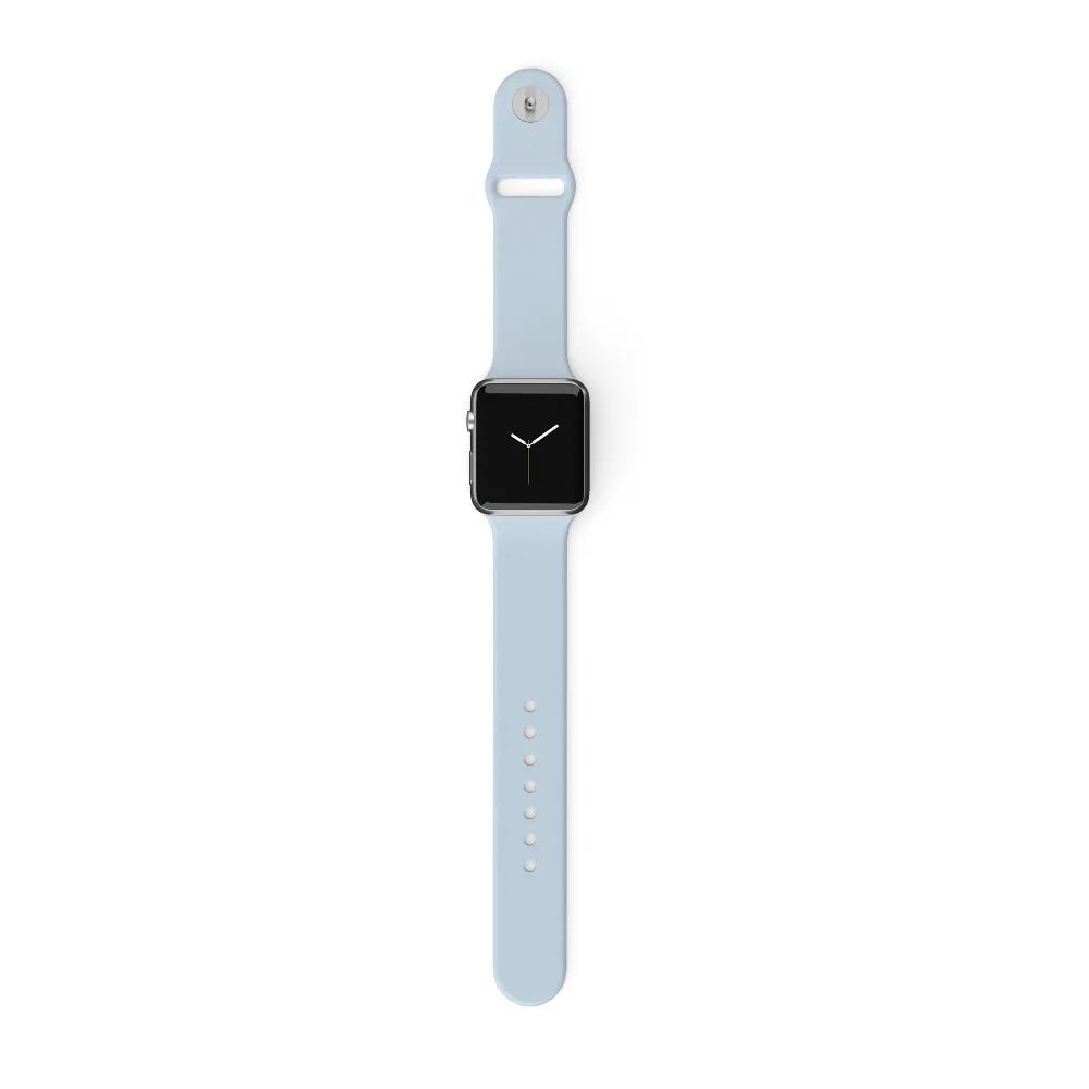 NAKD Apple Watch Strap - Sky Blue Soft Band Elegant Style