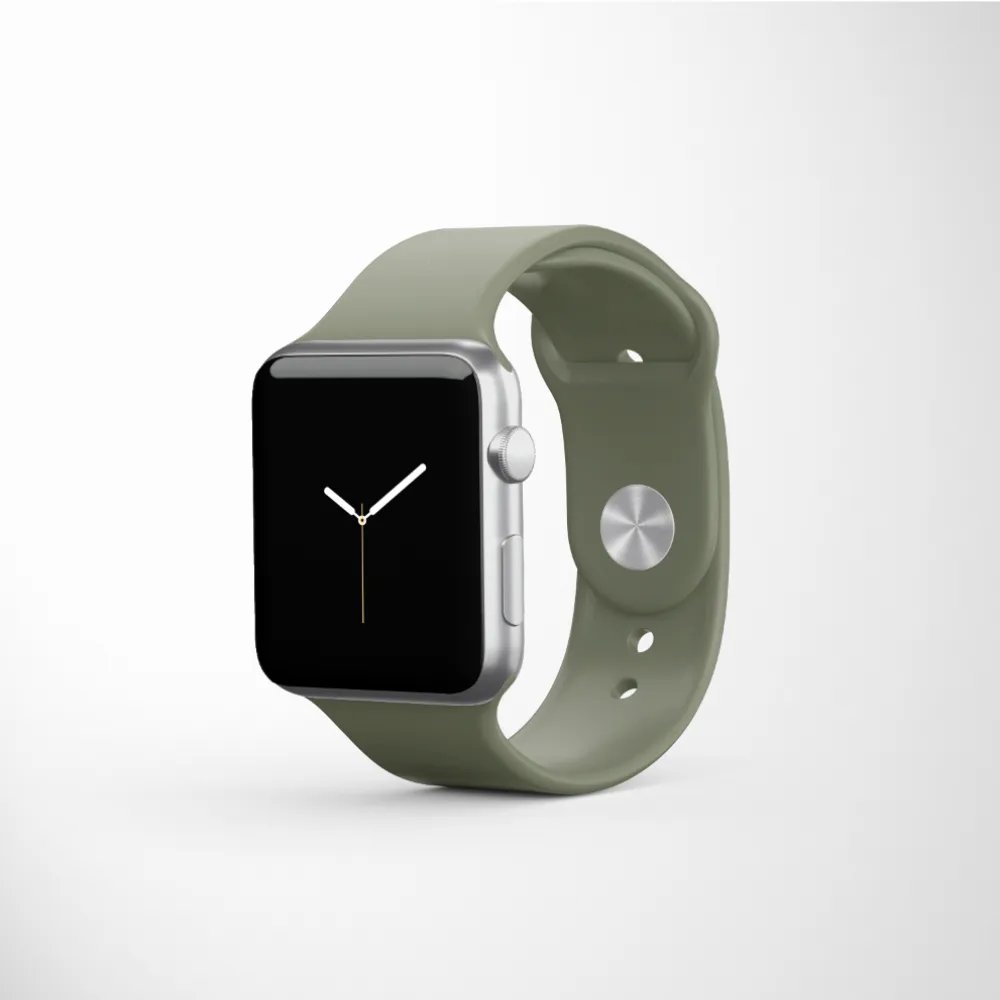 NAKD Apple Watch Strap - Vintage Khaki Outdoor Ready Gear