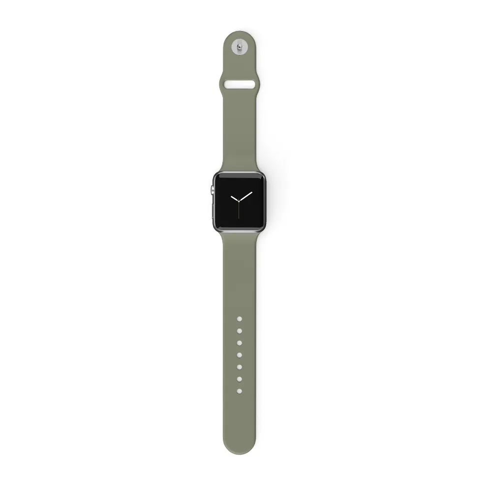 NAKD Apple Watch Strap - Vintage Khaki comfort feature Premium Wear