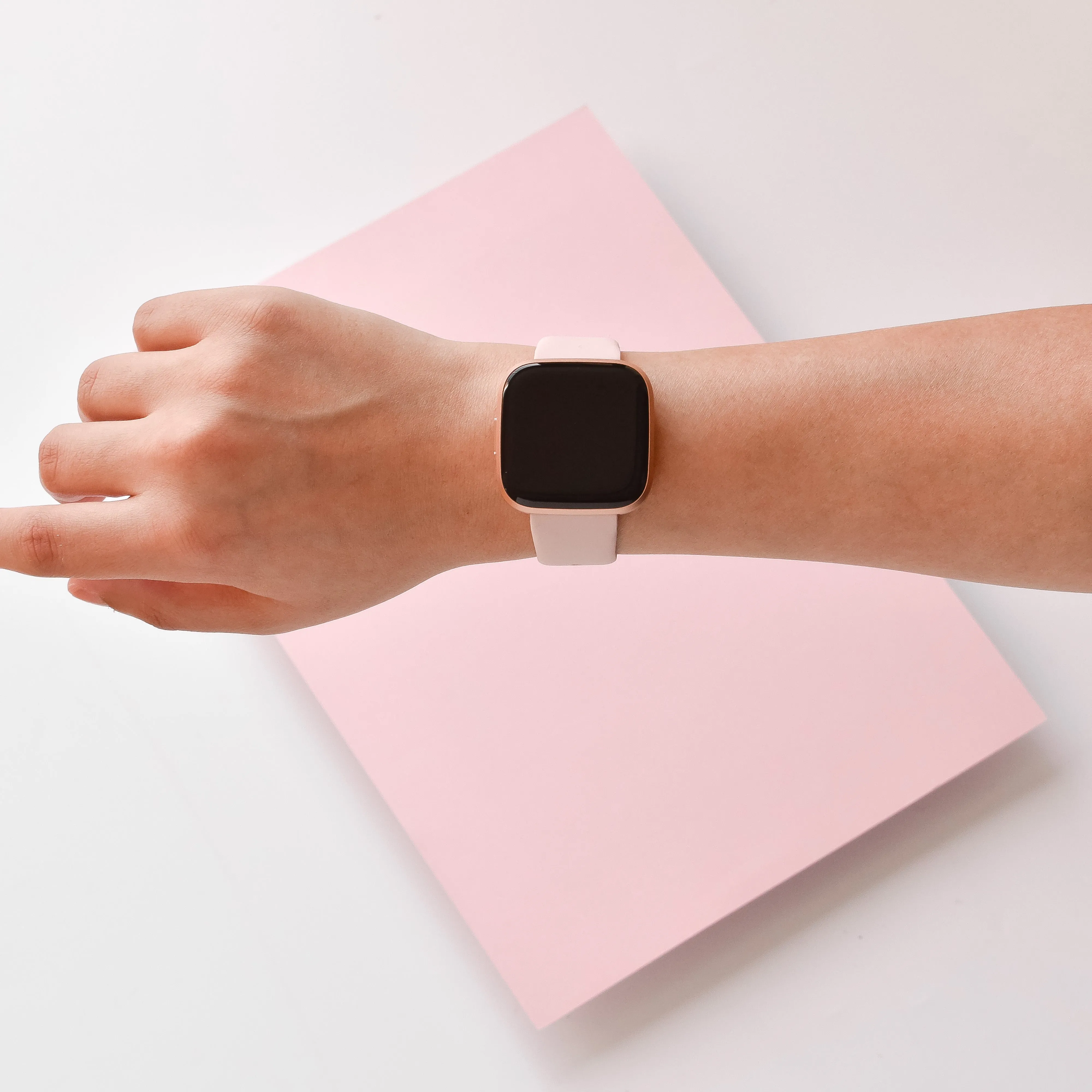 NAKD Fitbit Strap - Powder Pink Outdoor Fashion Fit