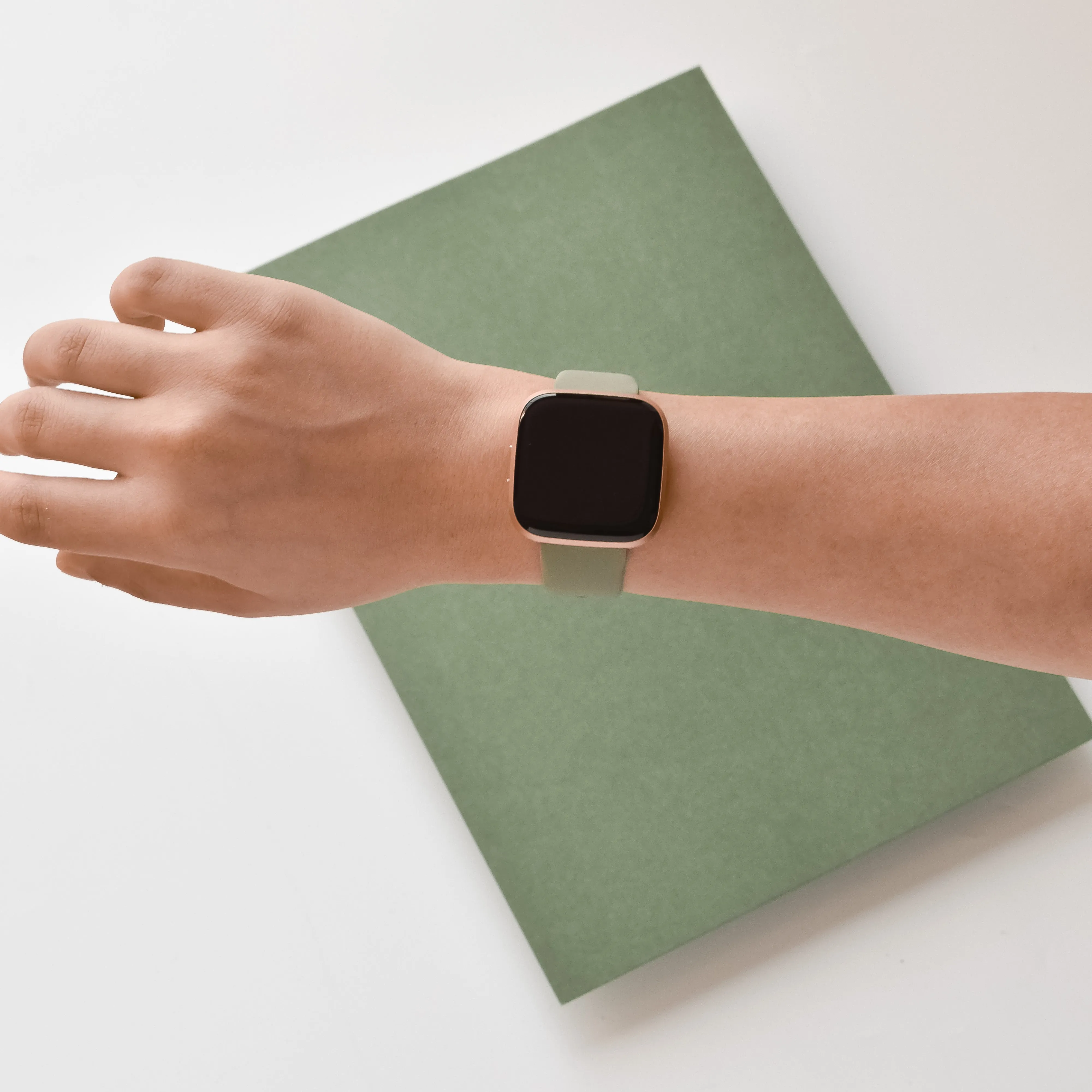 NAKD Fitbit Strap - Vintage Khaki Comfortable Fit Sporty Motion Style