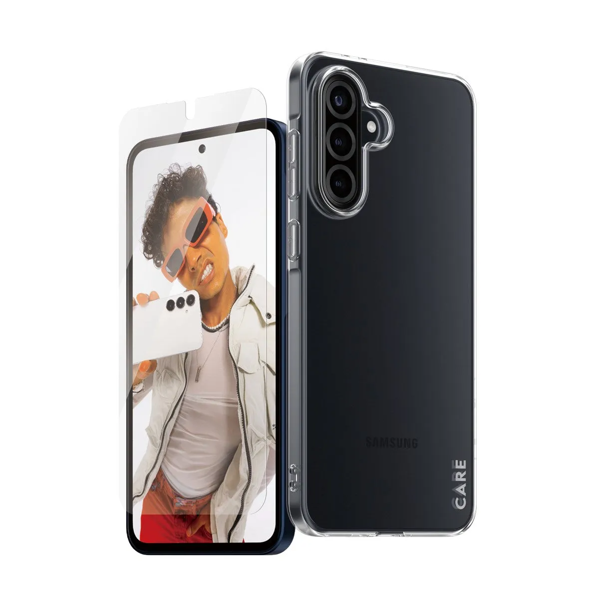 CARE by PanzerGlass? 2-in-1 Bundle Samsung Galaxy A36 5G Screen Care Plus