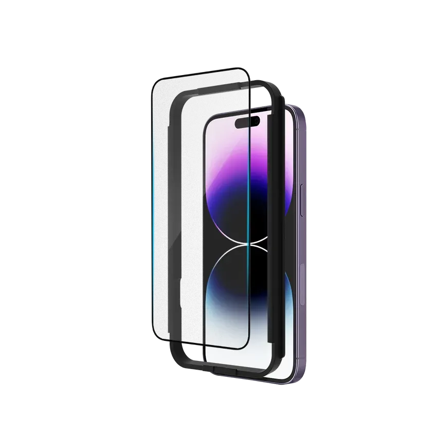 iPhone 14 Pro Max Tempered Glass Screen Protector Smooth Display Shield