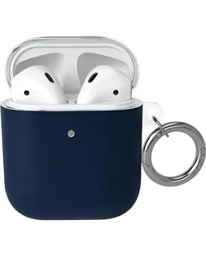 Navy Blue AirPods Case Compact Accessory Bag