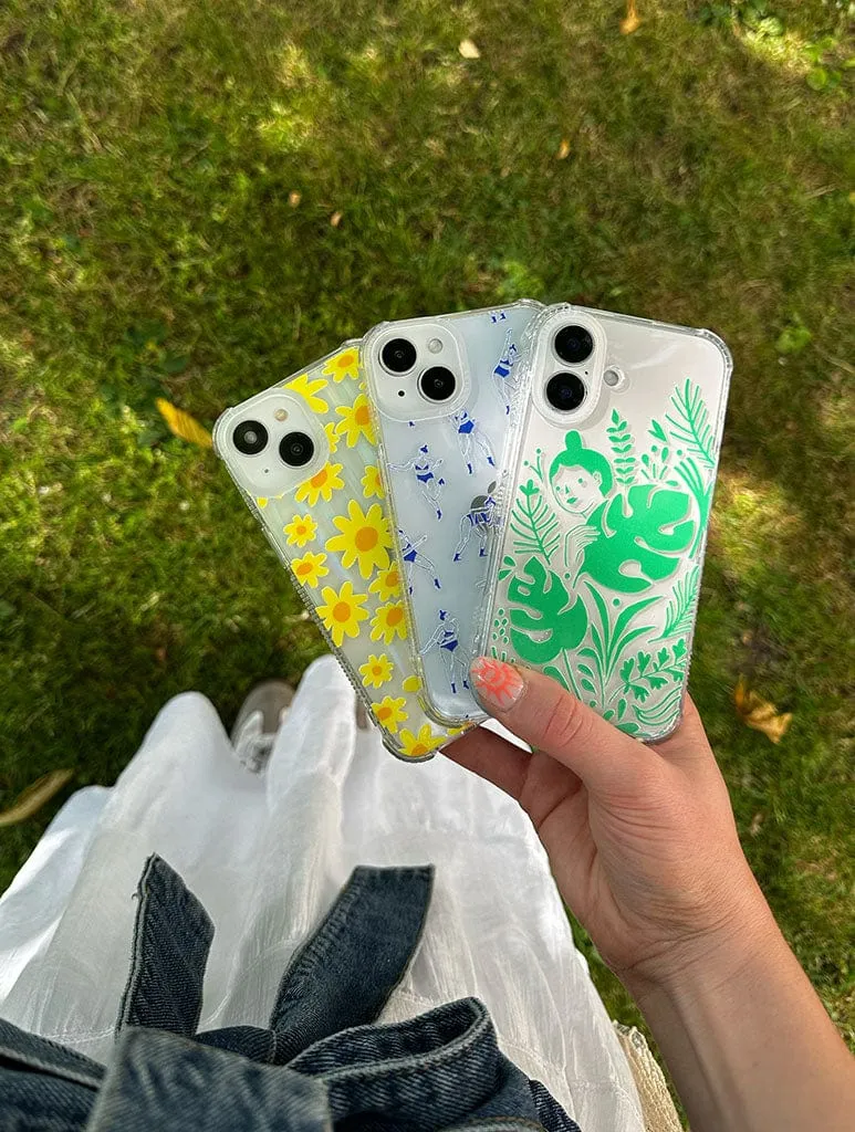 Glossy Finish Look Nina Cosford x Skinnydip Dancing Girl Shock iPhone Case