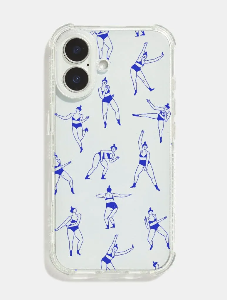 Flexible Build Form Nina Cosford x Skinnydip Dancing Girl Shock iPhone Case