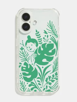 Premium Surface Nina Cosford x Skinnydip Plant Girl Shock iPhone Case