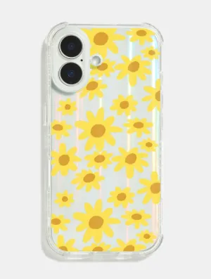 Nina Cosford x Skinnydip Yellow Flowers Shock iPhone Case Protective Craft Modern Aesthetic
