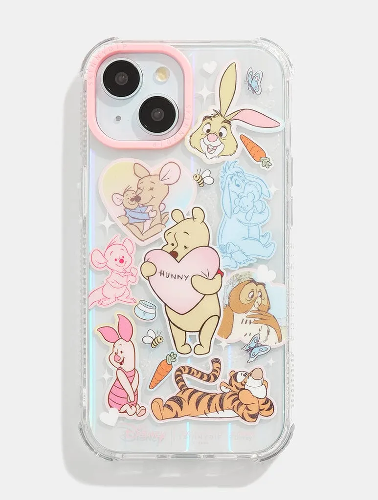 Disney Winnie the Pooh Cute Sticker Shock iPhone Case Slim Comfort