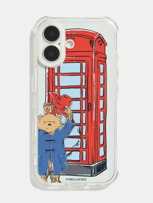 Paddington x Skinnydip Telephone Box Shock iPhone Case Durable Edge Finish Smooth Form Texture