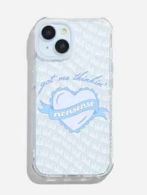 Nonsense Shock iPhone Case Clear Protection