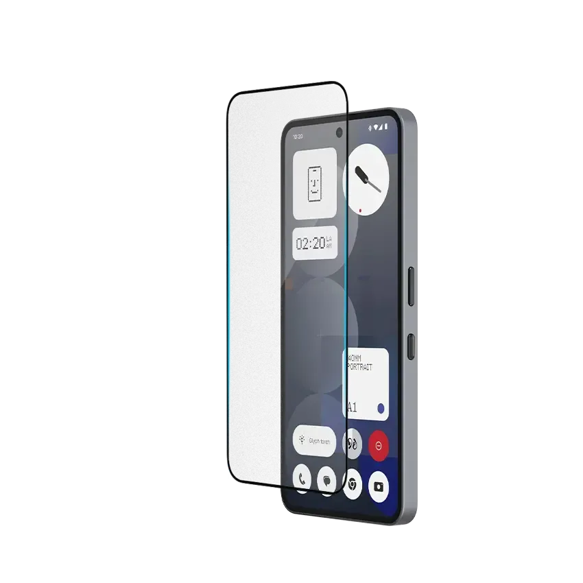 Nothing Phone (3a) Tempered Glass Screen Protector 9H hardness coating