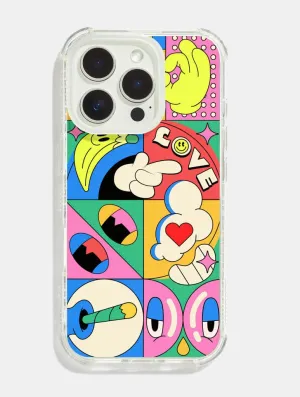 Slim Edge Ovcharka x Skinnydip Love Icon Shock iPhone Case