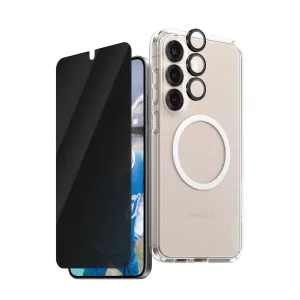 Screen Guard Max Pro Portable Use PanzerGlass? | CARE by PanzerGlass? Urban Combat 3-in-1 Privacy Bundle Samsung Galaxy S25 