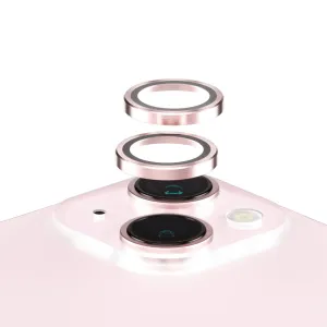 PanzerGlass? Hoops? Camera Lens Protector Pink iPhone 15 | 15 Plus dust proof cover scratch defense glass