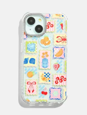 Patchwork Picnic Shock iPhone Case Classic Finish