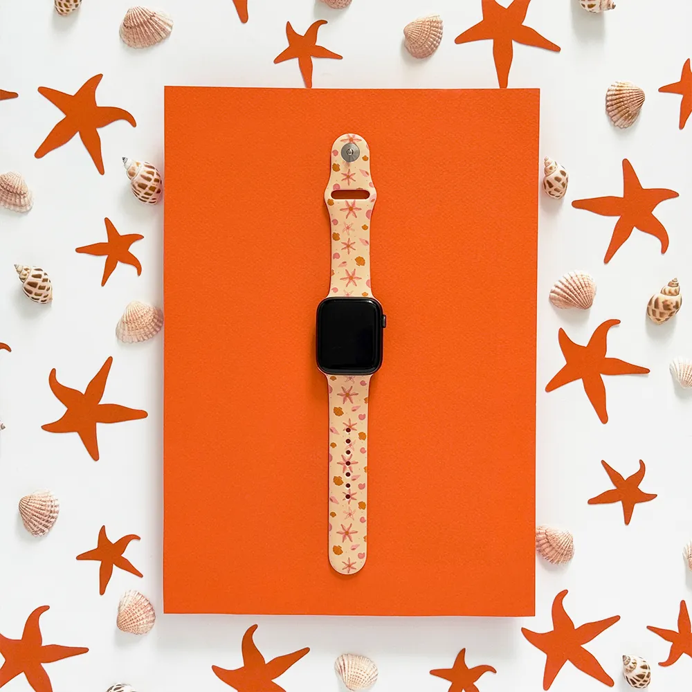 Durable Design Peachy Beach Apple Watch Strap