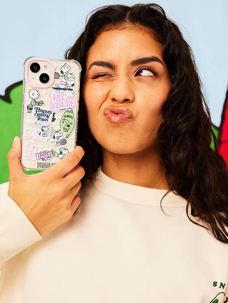 Stylish Shape Peanuts x Skinnydip Snoopy Rec & Leisure Shock iPhone Case