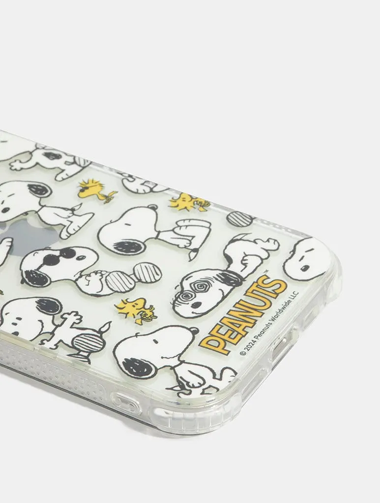 Everyday Look Peanuts x Skinnydip Snoopy Repeat Shock iPhone Case