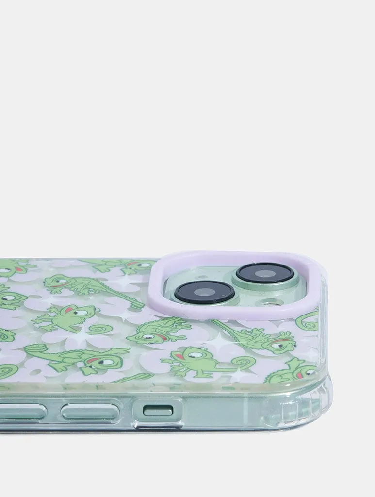 Minimal Edge Design Disney Pascal Camouflage Shock iPhone Case