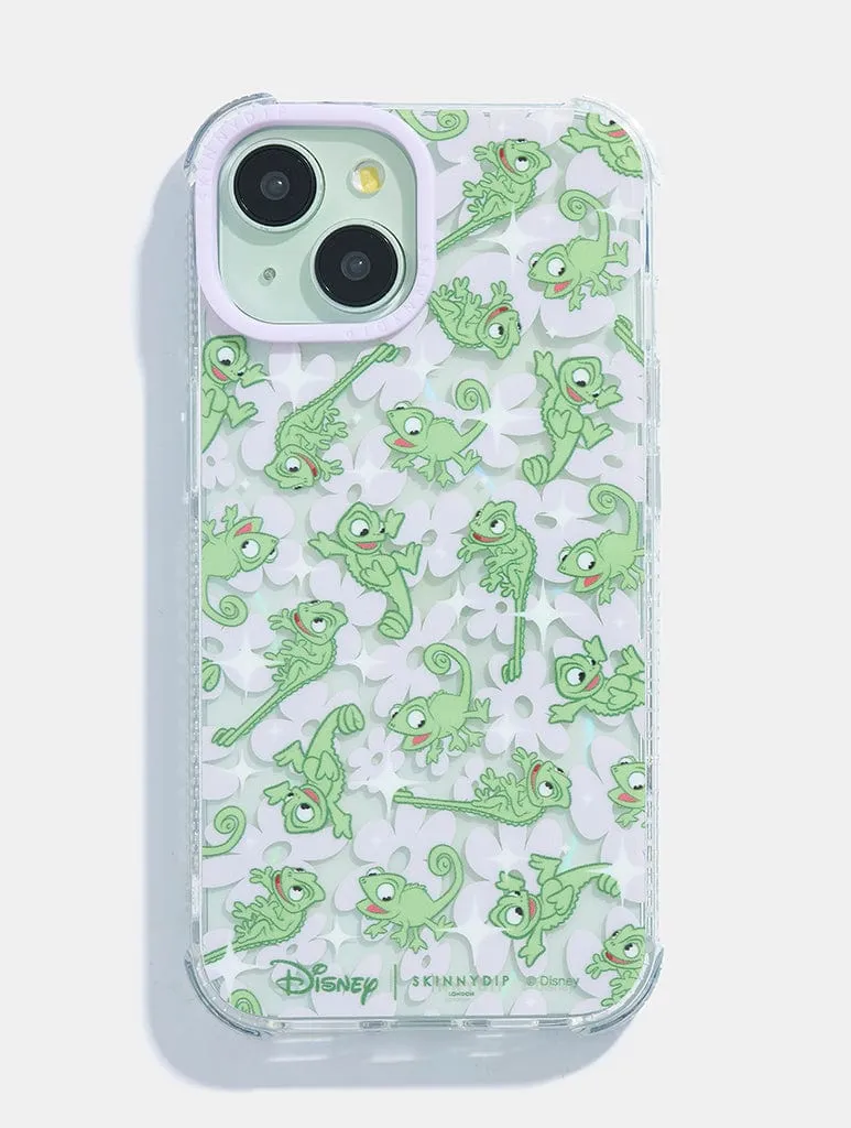 Comfort Padding Sleek Edge Design Disney Pascal Camouflage Shock iPhone Case