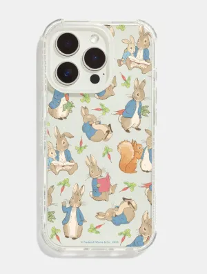 Protective Look Comfort Padding Peter Rabbit x Skinnydip Book Shock iPhone Case