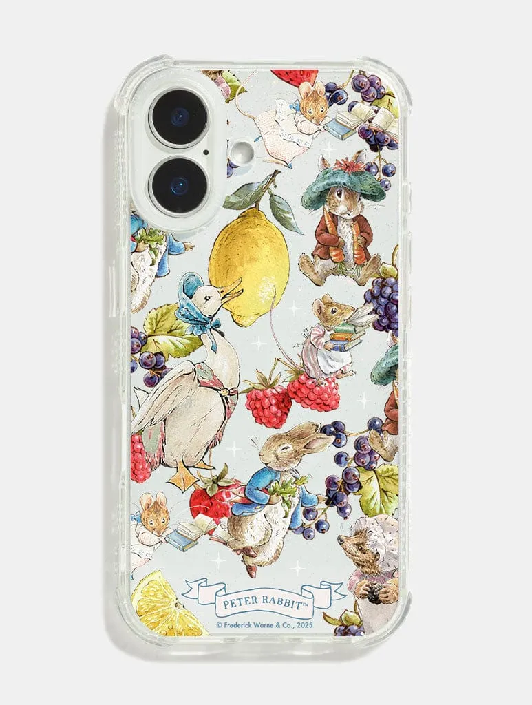 Peter Rabbit x Skinnydip Fruit And Friends Shock iPhone Case High Durability