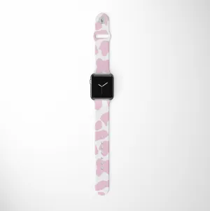 Trendy Outdoor Gear Pink Cow Apple Watch Strap