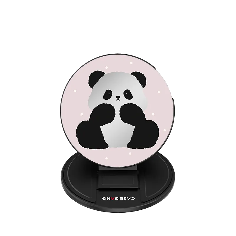 Pink Panda Magsafe Grip Stand Grip Style Duo