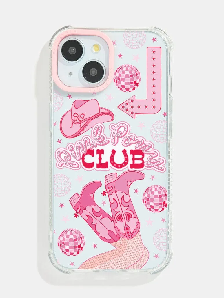 Strong Shell Pink Pony Club Shock iPhone Case