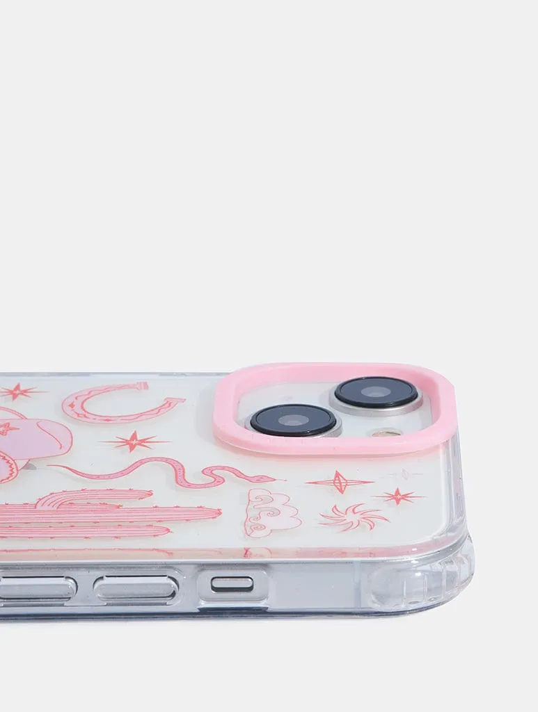Pink Rodeo Cowgirl Shock iPhone Case Modern Form