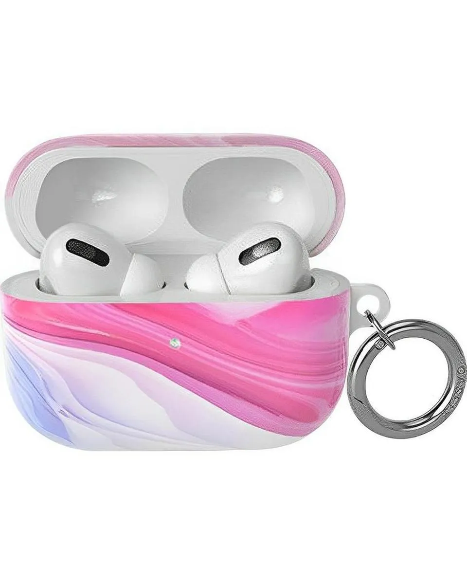 Land & Sea | Marble Swirl AirPods Case Creative Compact Bag Minimal Daily Shell