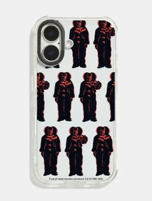 It x Skinnydip Pennywise Repeat Shock iPhone Case Modern Build High gloss