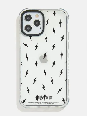 Harry Potter x Skinnydip Bolt Shock iPhone Case Minimal Detail Texture