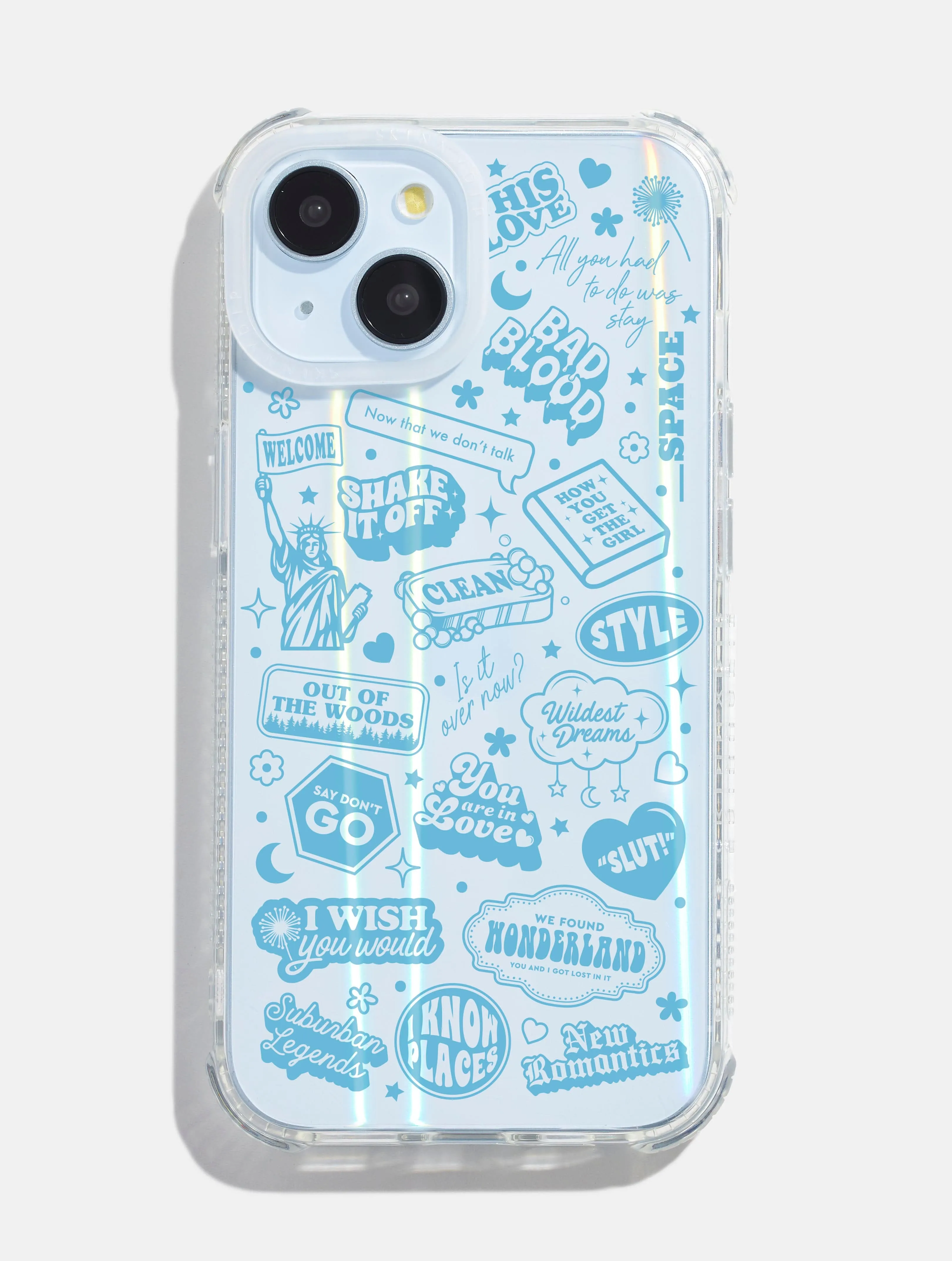 Creative Pattern Smooth Shield 1989 Shock iPhone Case