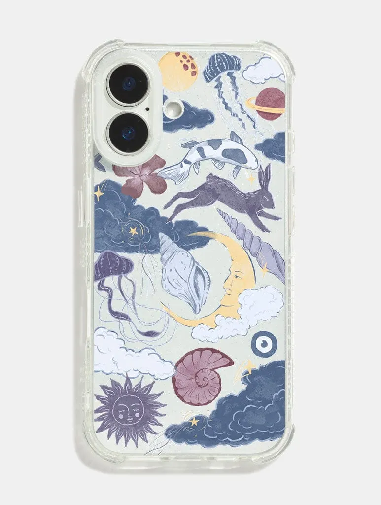 Soft Layer Texture Modern Finish Stardust Dreams Shock iPhone Case