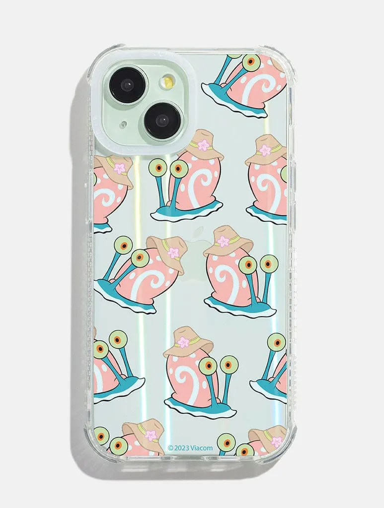 Matte Coating Spongebob x Skinnydip Gary Shock iPhone Case