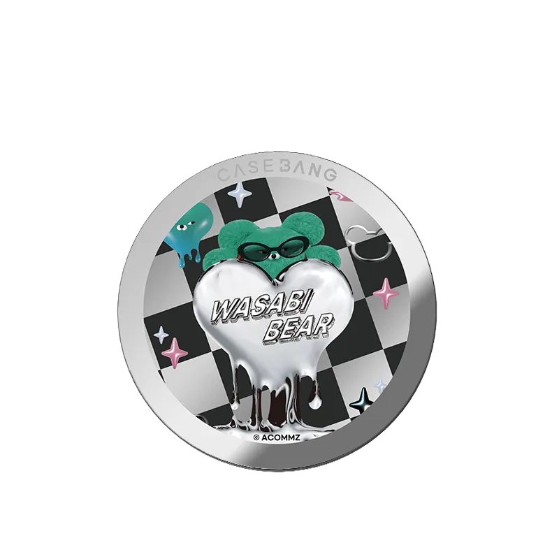 Wasabi Bear Series MagSafe Grip Stand Grip Slide Duo