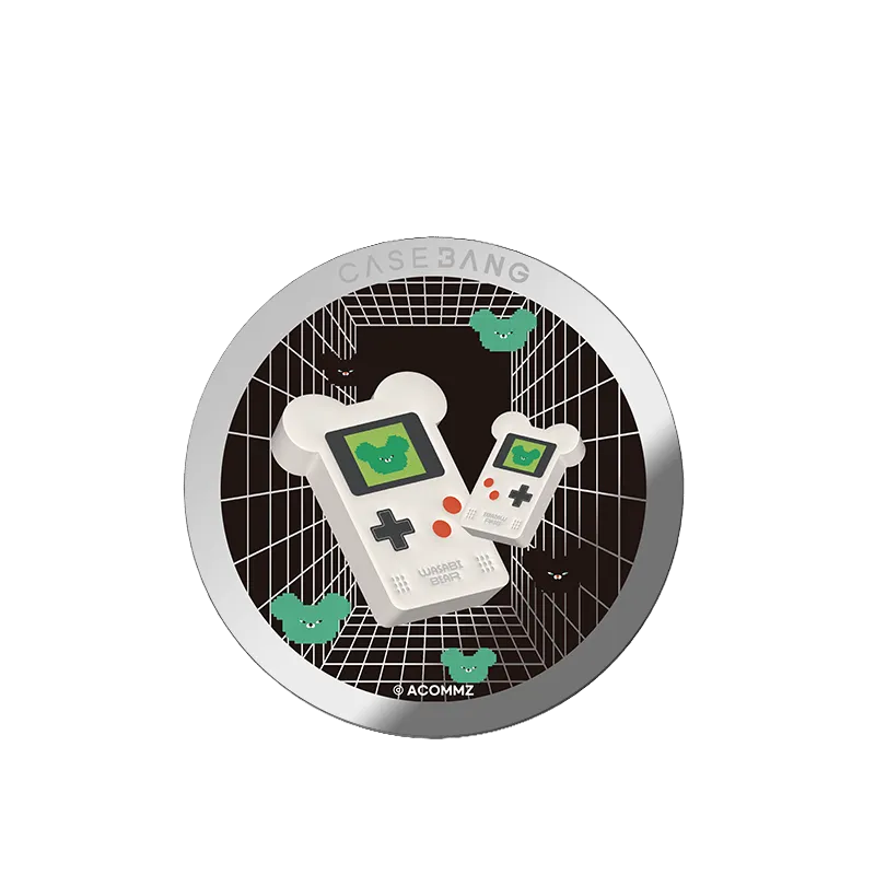 Pop Socket College Gift Pop Socket Easy Grip Wasabi Bear Series MagSafe Grip Stand