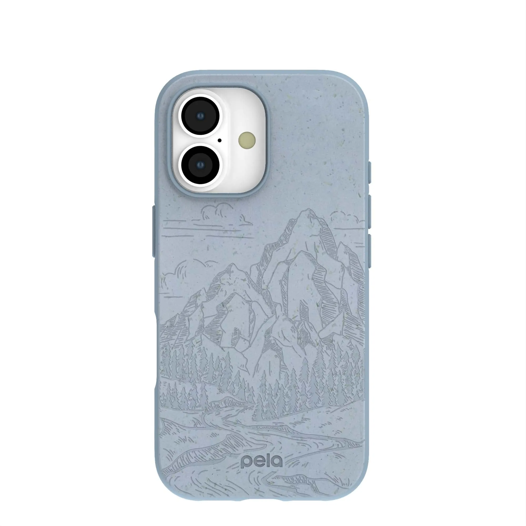 Powder Blue Rockies iPhone 17 Case Durable structure Modern Layer