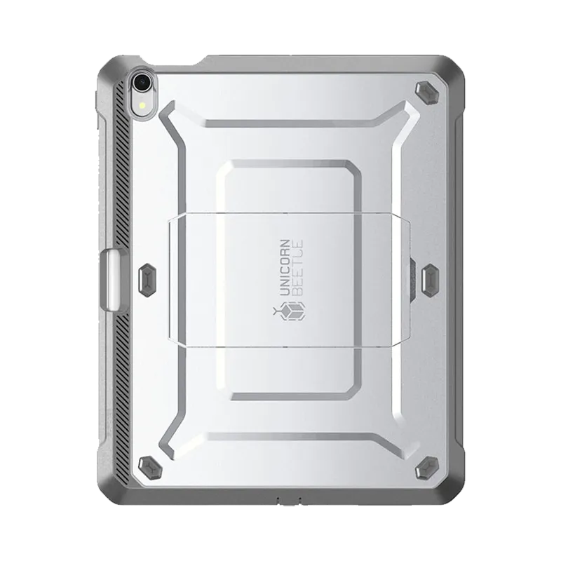 portable pad pouch shockproof pad protector iPad Air 13 Inch (2024) Unicorn Beetle Pro Rugged Case-White