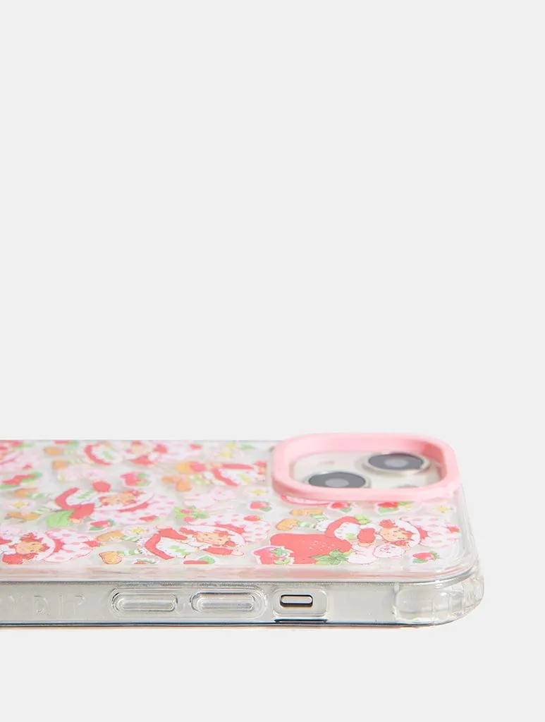 Strawberry Shortcake x Skinnydip Berry Sweet Shock iPhone Case Shock Absorption Layer Rugged Grip