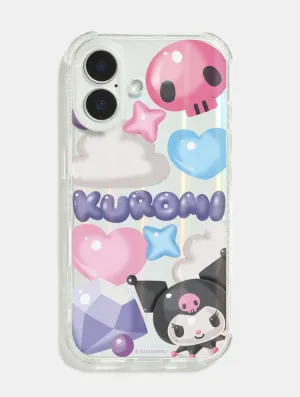Hello Kitty x Skinnydip Kuromi Inflatable Shock iPhone Case Soft Layered Design Luxury Accent