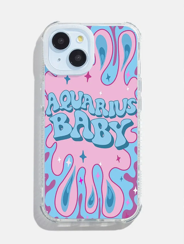 Refined Style Printed Weird x Skinnydip Aquarius Shock iPhone Case