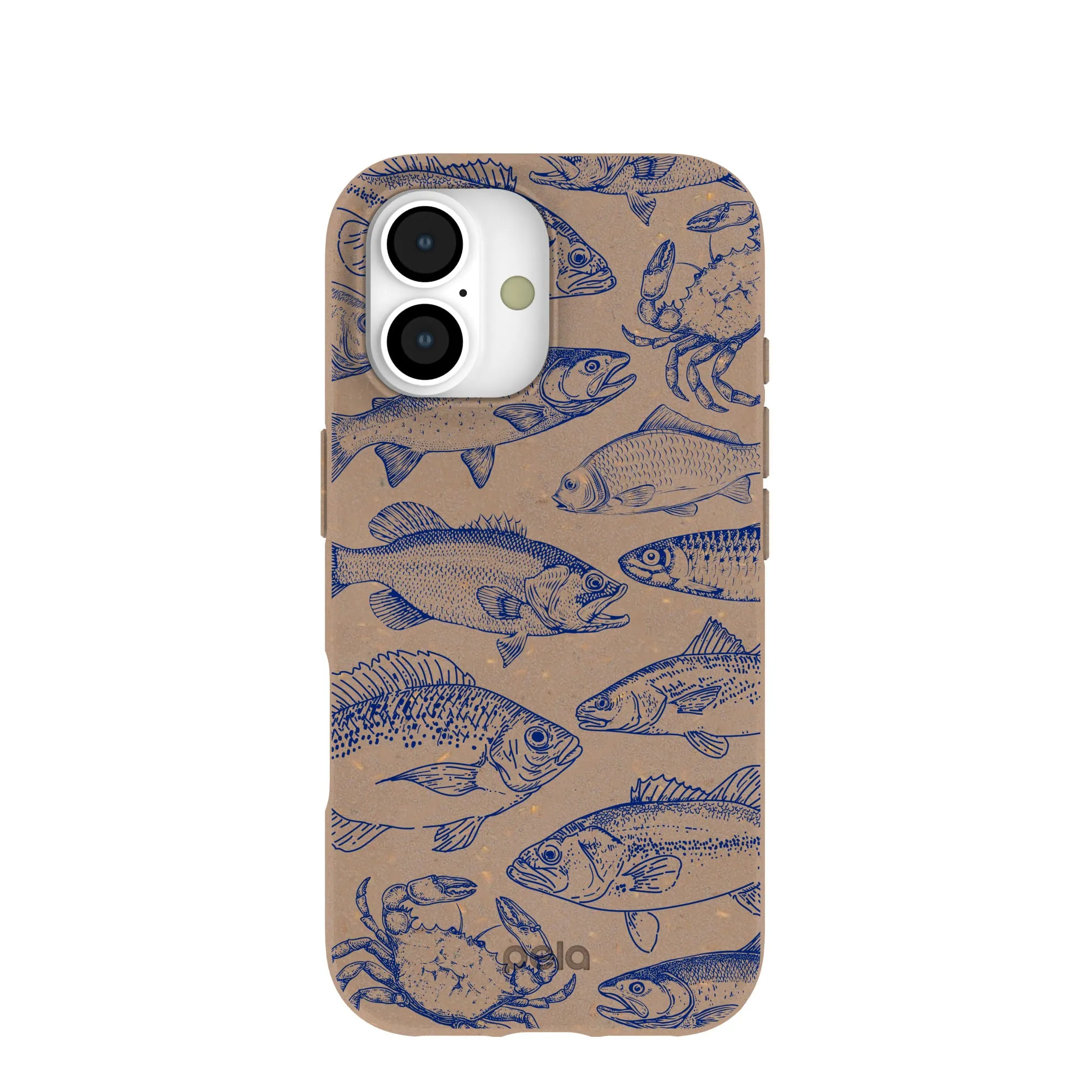 Chocolate Brown Vintage Catch iPhone 17 Case Impact Resistant Shock Layer