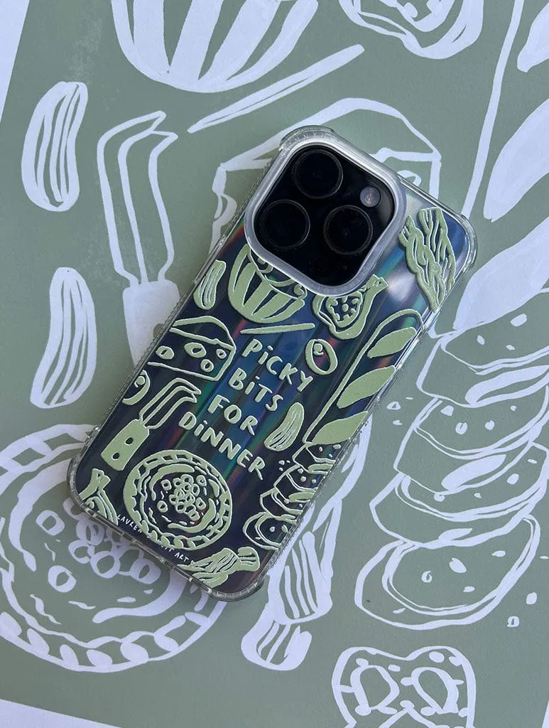 Lauren Emmett x Skinnydip Picky Bits For Dinner Shock iPhone Case Durable structure