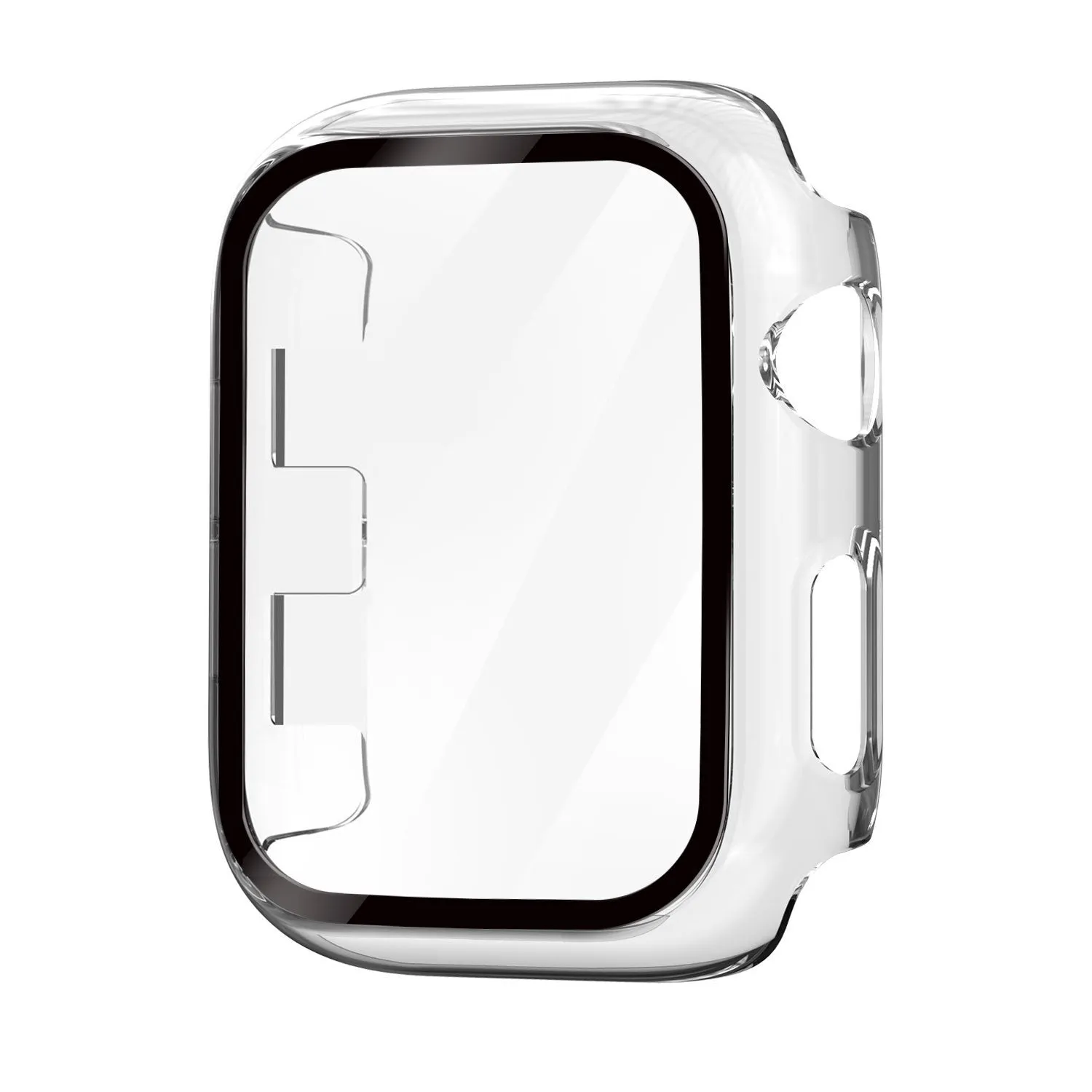 Apple Watch Hardcase with Glass (Transparent) Bumper Armor Guarding