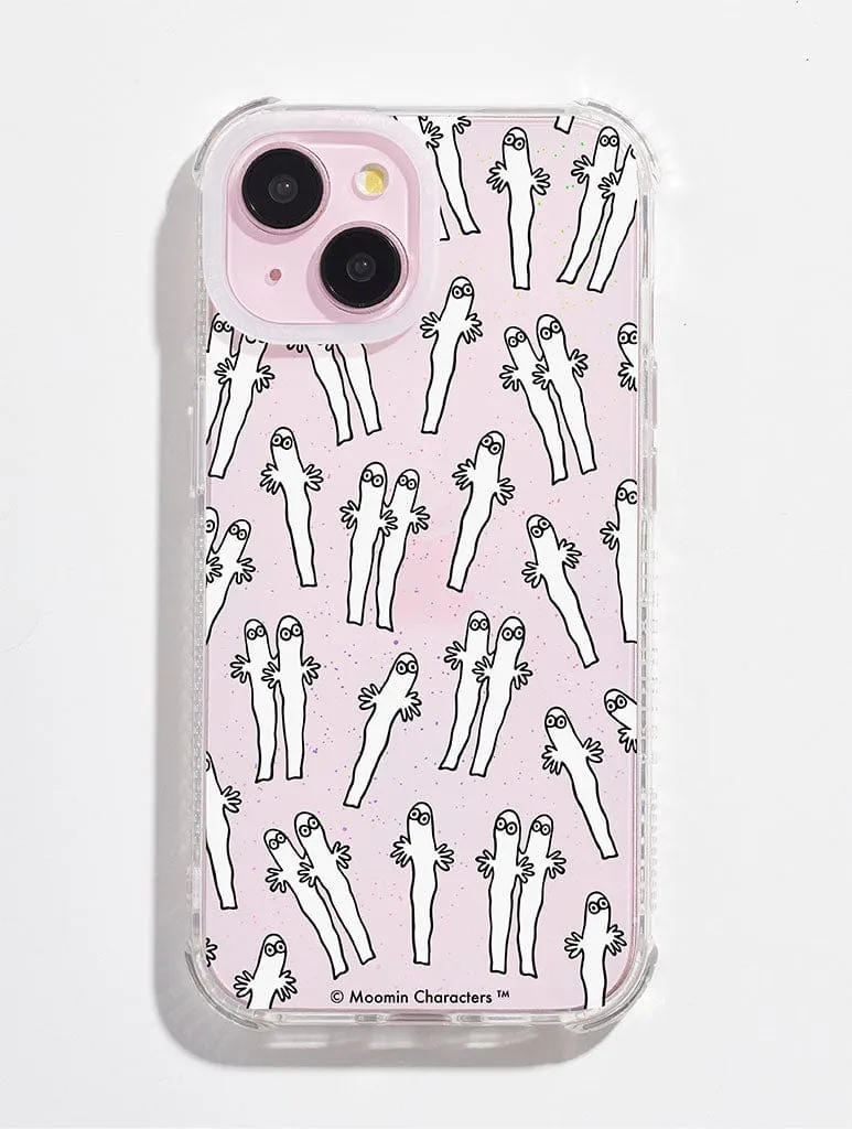 Skinnydip x Moomin Hattifattener Shock iPhone Case Flexible Detail Design