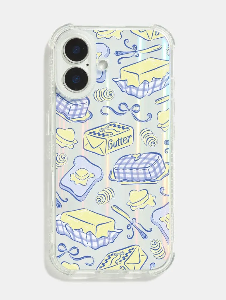 Butter Shock iPhone Case Transparent Edge